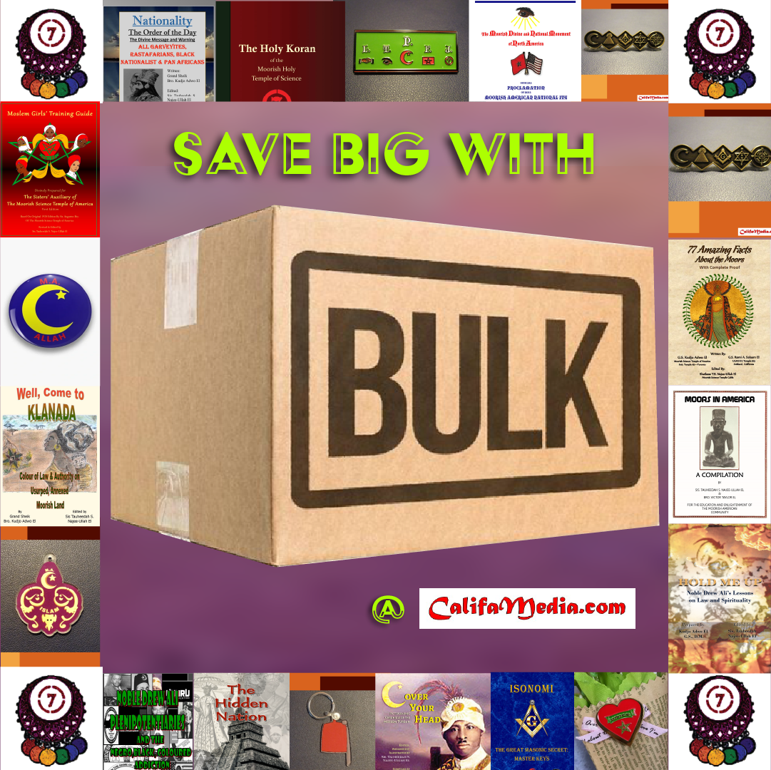 Bulk Book **MUST BUY 5+ MIX OR MATCH**Hardcover Holy Koran Circle 7 of the MHTS