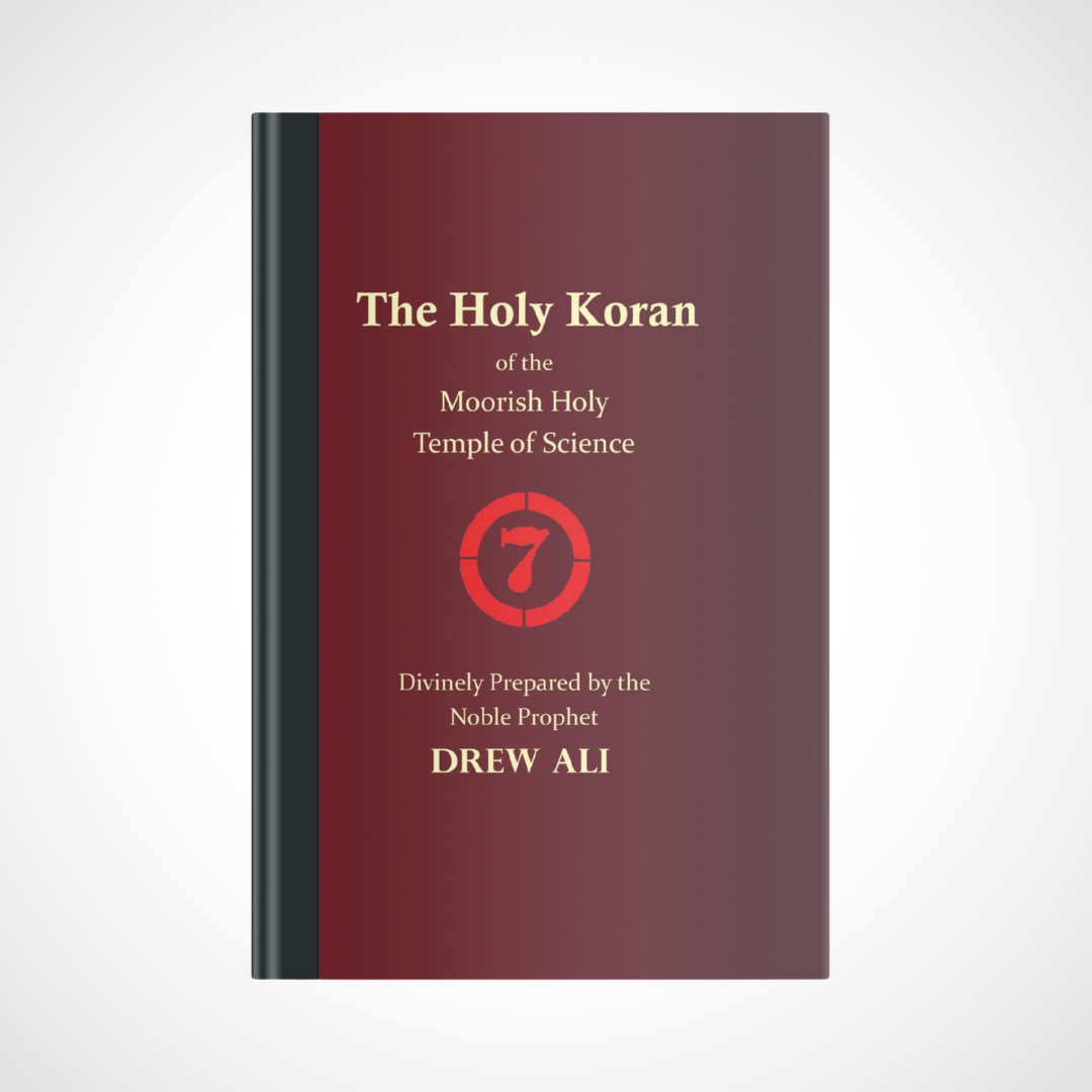 Hardcover Holy Koran Circle 7 of the Moorish Holy Temple of Science