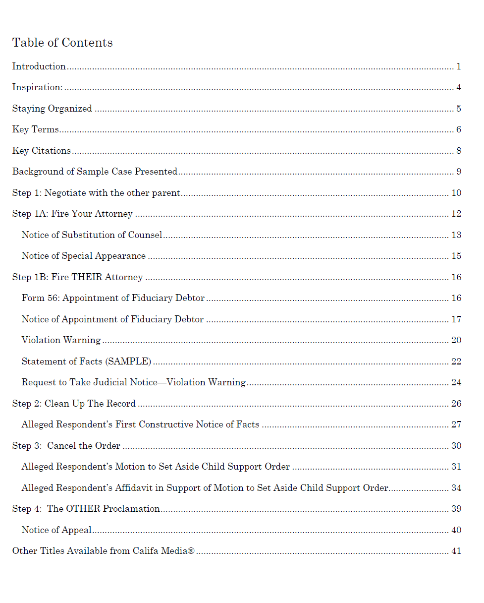 Applied Solutions : Addressing the Issue of Child Support