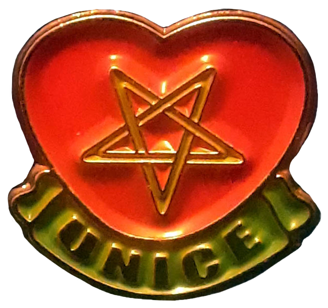 UNICE Pin for Moorish National Sisters Auxiliary Tag Day