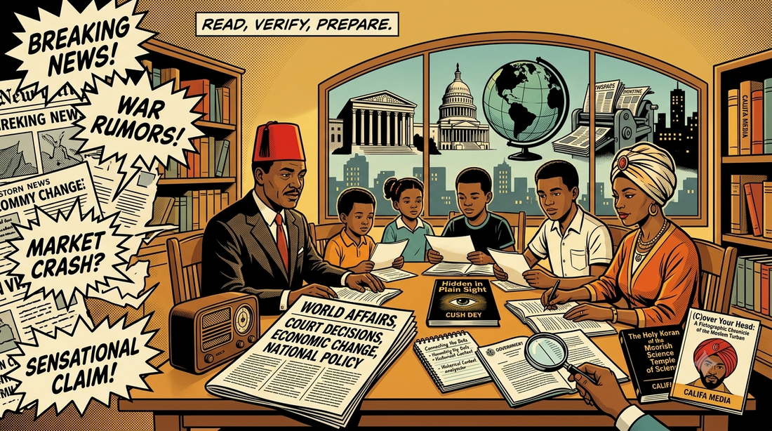 Why Moorish Americans Must Watch the News