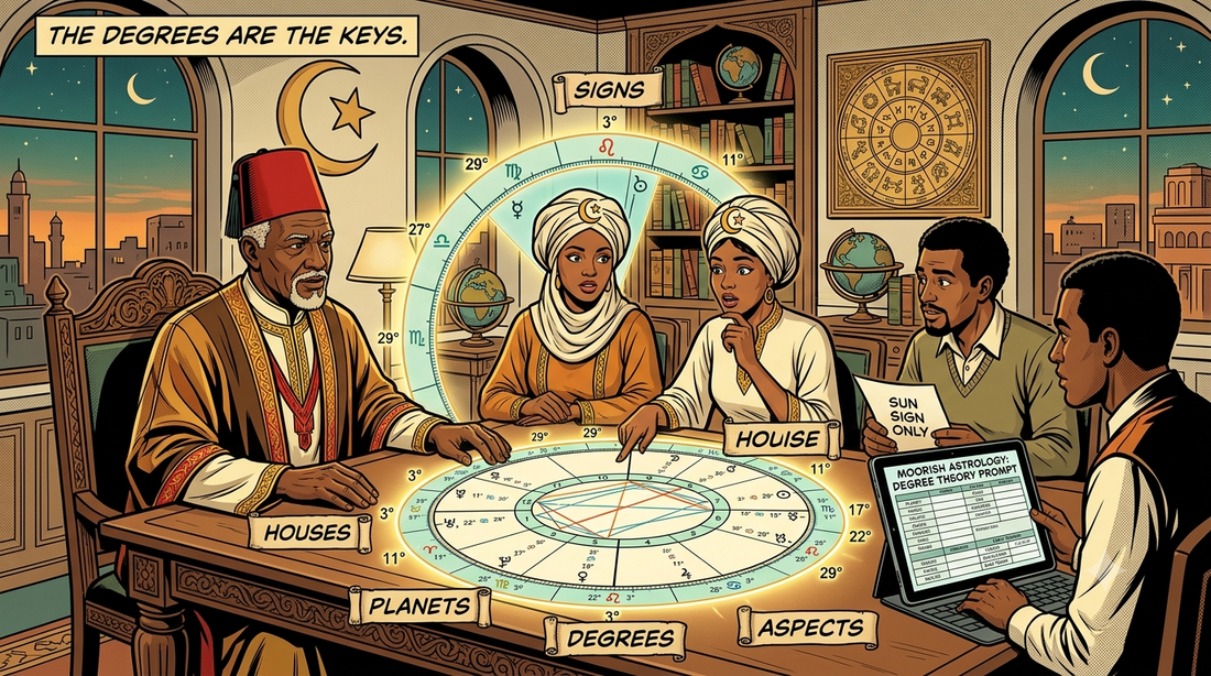 The Degrees Are the Keys to Reading Your Birth Chart