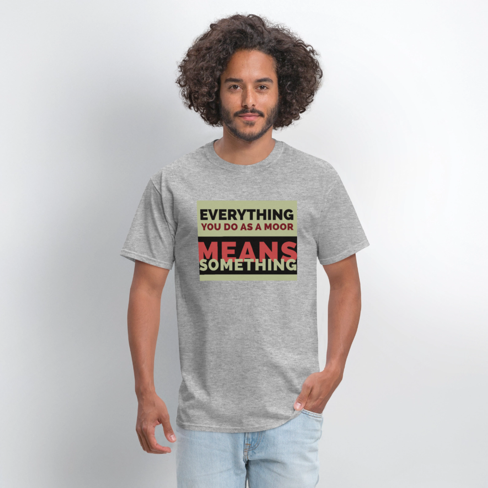 Men's T-Shirt | GILDAN 5000 - heather gray