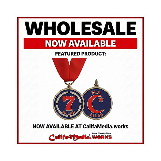 Wholesale **BY THE BATCH ** Moorish American Medallion