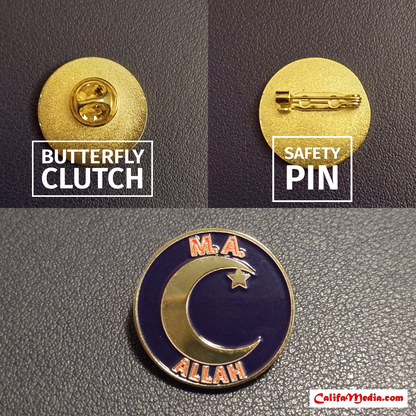 Enamel Moorish American Turban/ Lapel Pin