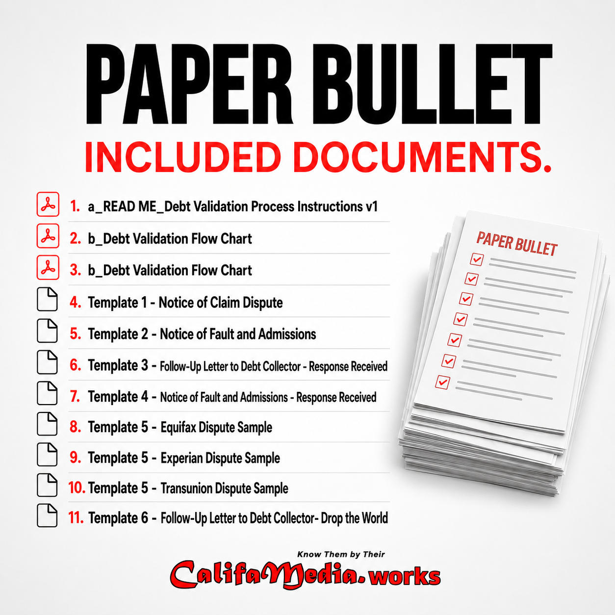Paper Bullet - Verification of Debt Process