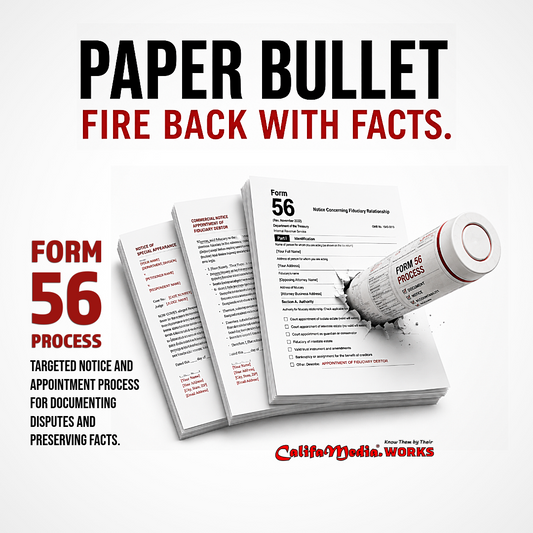Paper Bullet - Form 56 Debtor Assignment