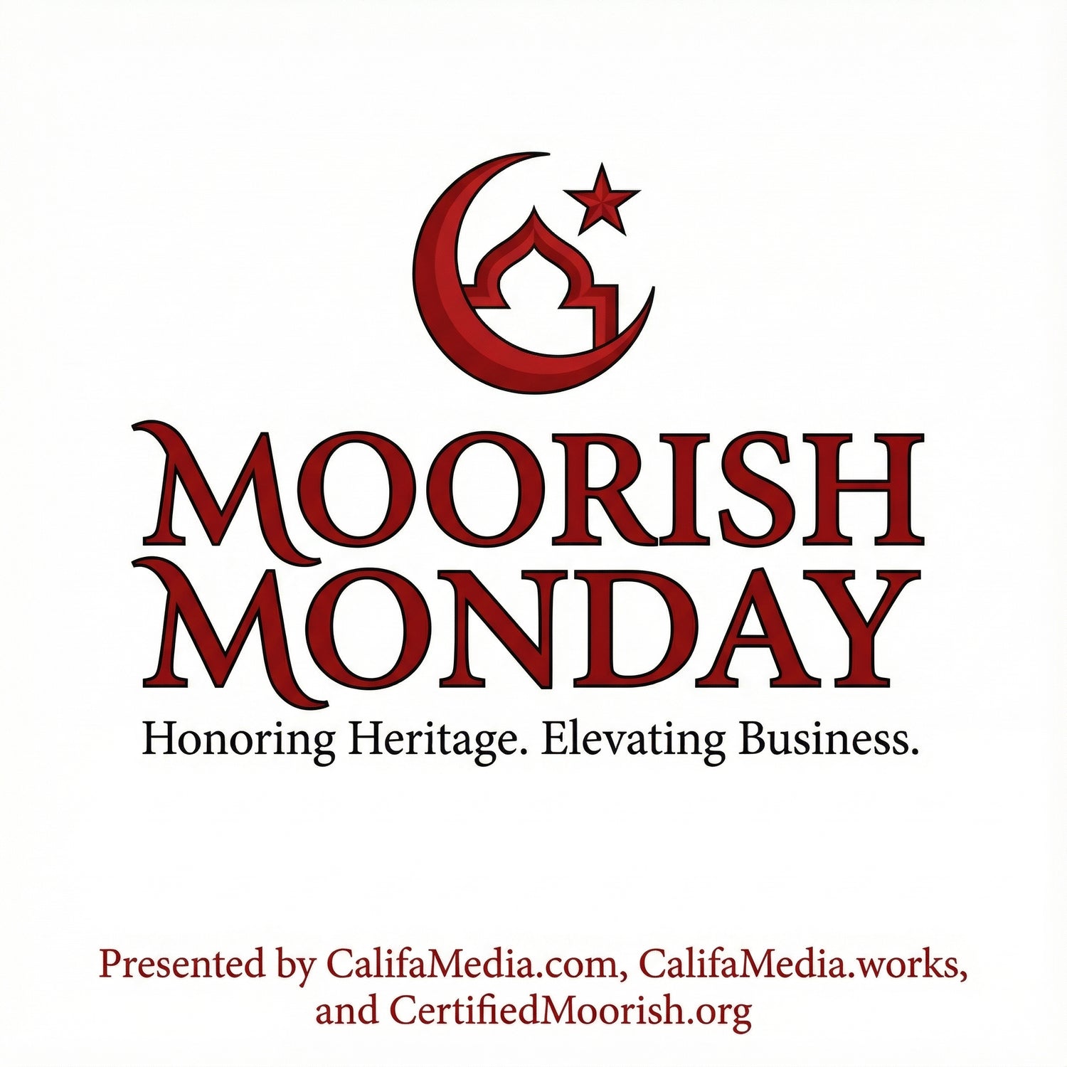 Logo for 'Moorish Monday' 