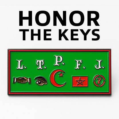 Key20 LTPFJ Enamel Lapel Pin