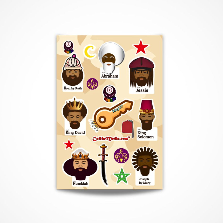 Key27 Sticker Sheet