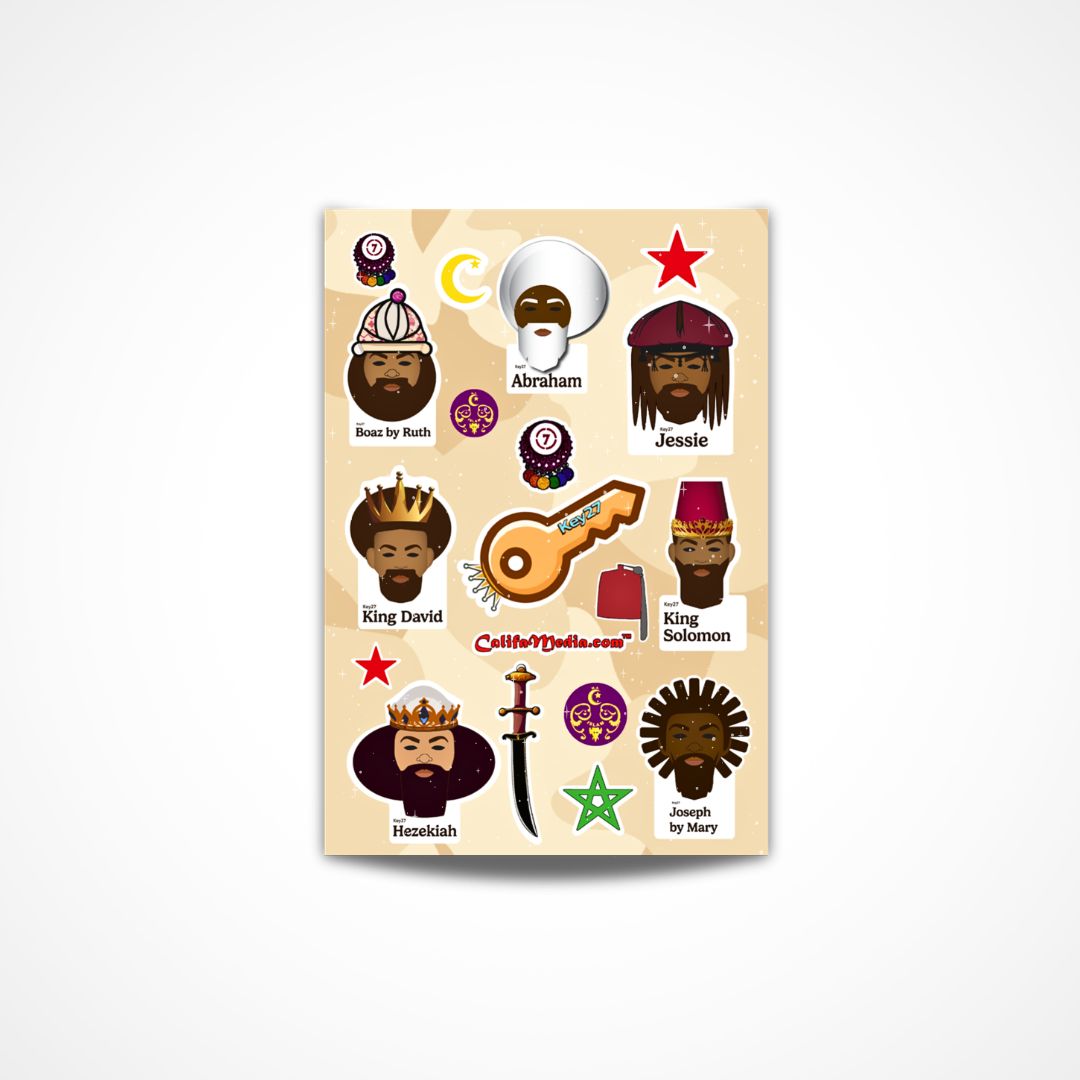 Key27 Sticker Sheet
