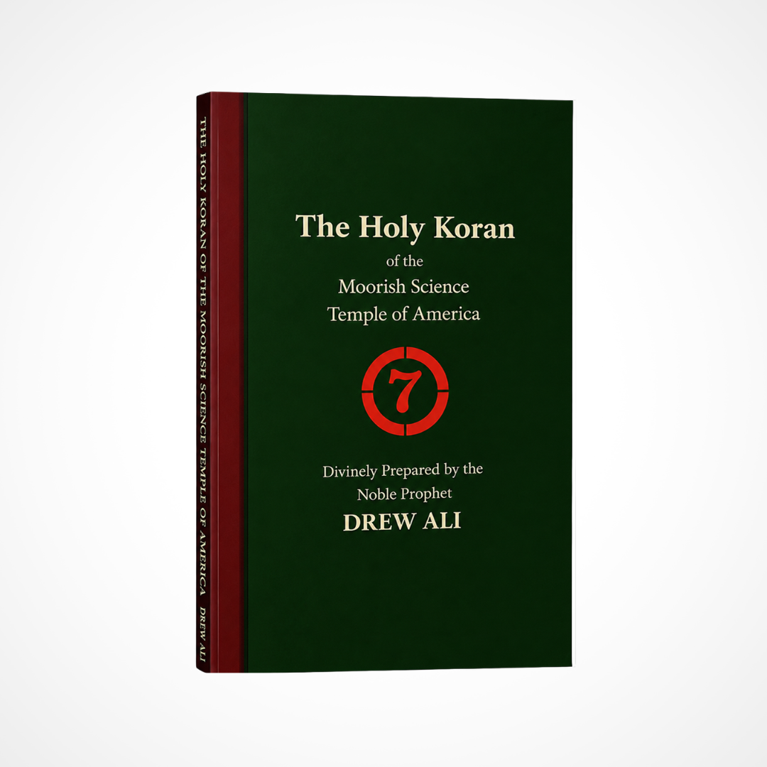 Hardcover Holy Koran Circle 7 of the Moorish Science Temple of America