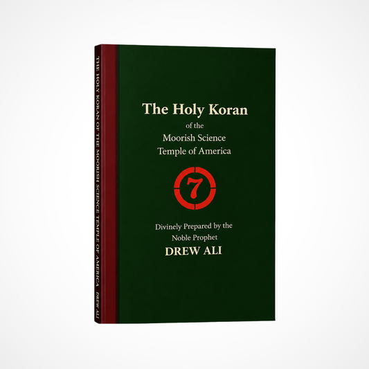 Hardcover Holy Koran Circle 7 of the Moorish Science Temple of America