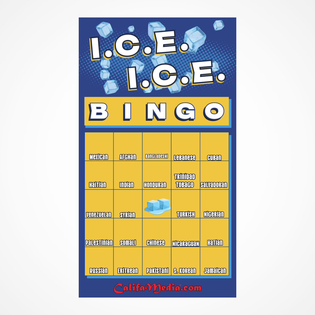 I.C.E. I.C.E. Bingo