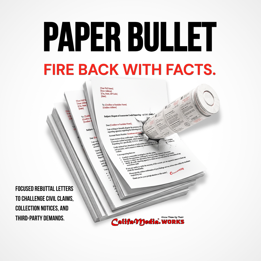 Paper Bullet - Verification of Debt Process