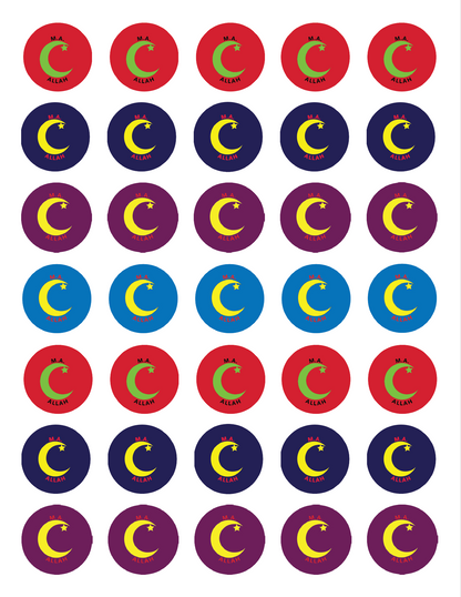 Moorish American Button / Pin