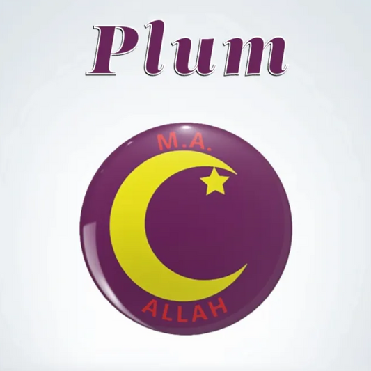Moorish American pin-back button product image
