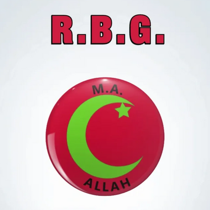 Moorish American Button / Pin