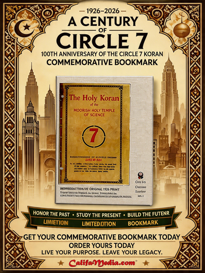 Century of Circle7 Bookmark